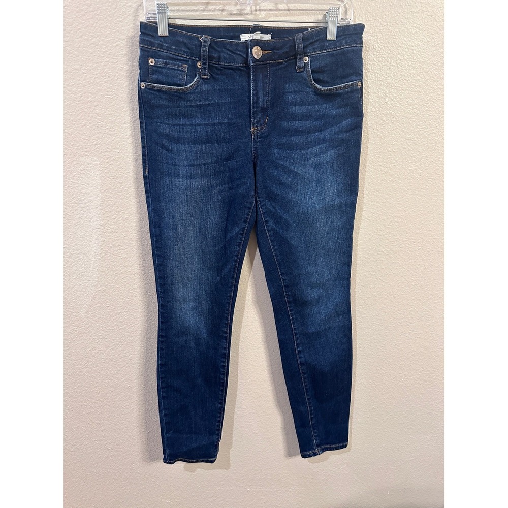STS Blue Womens Dark Wash Denim Skinny Jeans Size 27